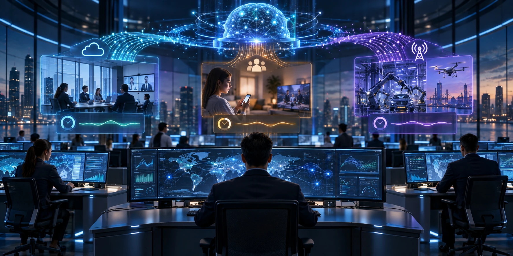 Static network policies cannot keep pace with dynamic network conditions