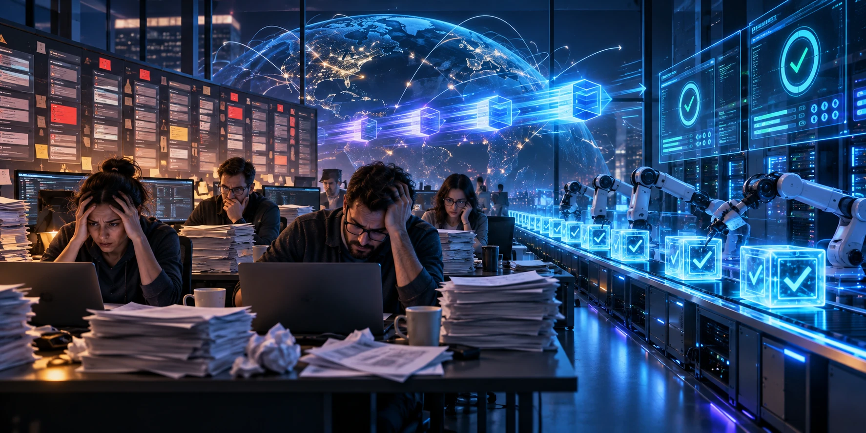 Manual testing cannot keep pace with modern network releases