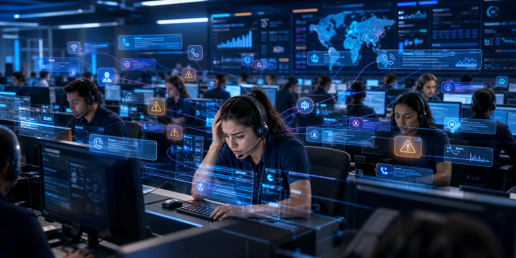 Lack of real-time user-level visibility